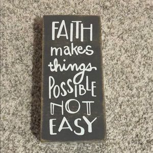 Office/home decor sign